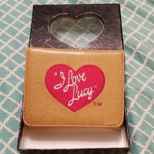 I Love Lucy Brown Wallet